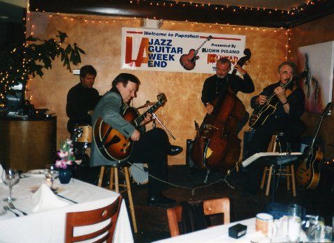 Trefor also appeared with Mundell Lowe and John Pisano at the L. A. Jazz Guitar Weekend at Papashon’s Restaurant, Encino alongside many Jazz guitar greats.